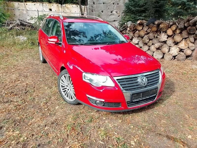 Rot Gebraucht 2006 VW Passat Sportline Kombi | 3.100 € (Superpreis) - Bild 1/4