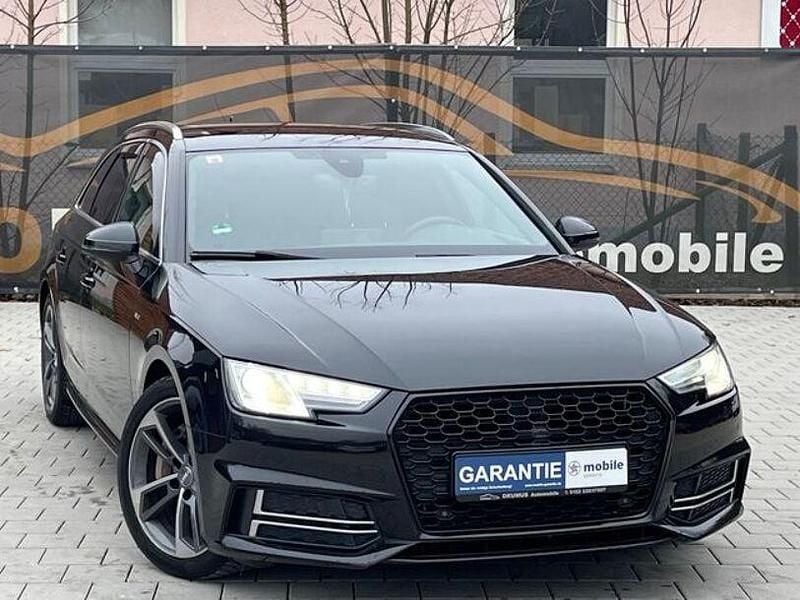 Schwarz Gebraucht 2017 Audi A4 S-Line Limousine | 13.999 € (Superpreis) - Bild 1/4