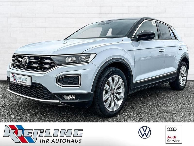 Silber Gebraucht 2021 VW T-Roc Sport SUV | 24.750 € (Guter Preis) - Bild 1/4