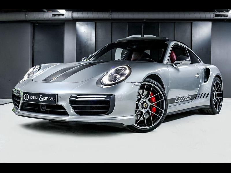 Grau Gebraucht 2017 Porsche 911 Turbo Chrono Coupé | 129.990 € (Etwas zu teuer) - Bild 1/4