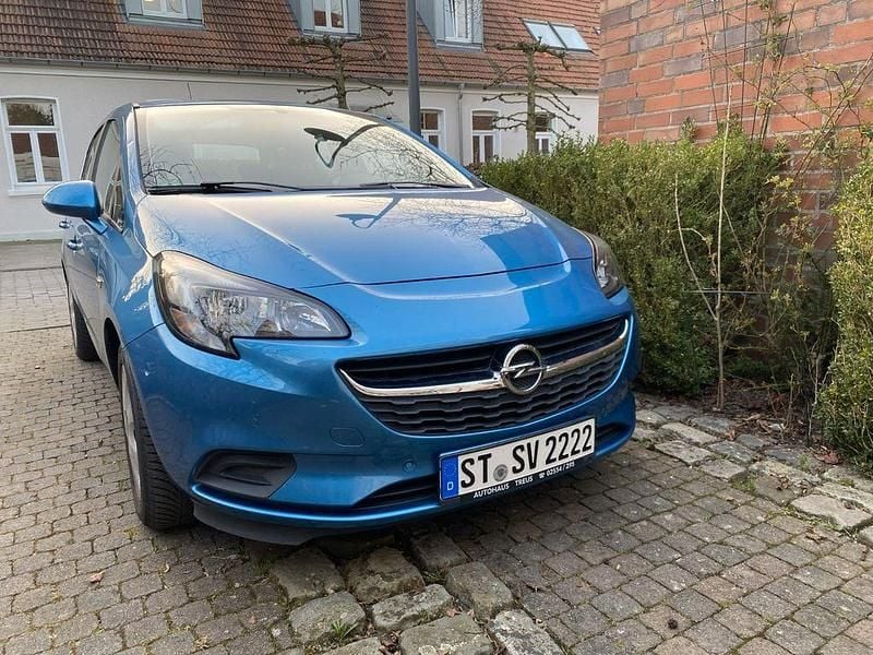 Gebraucht Opel Corsa Edition 90 PS (66 kW) 2018 Blau Kleinwagen