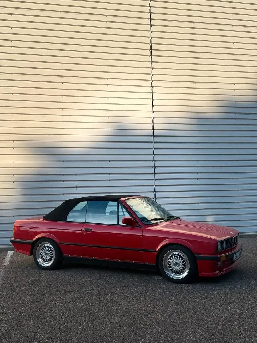 Gebraucht BMW 325 Cabriolet 170 PS (125 kW) 1986 Rot Cabrio