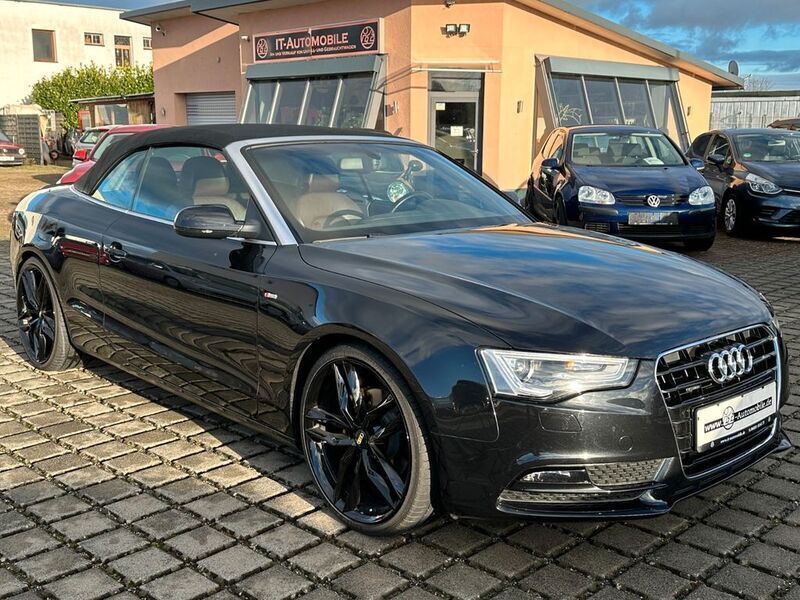 Schwarz Gebraucht 2013 Audi A5 Cabriolet Cabrio | 12.900 € (Fairer Preis) - Bild 1/4