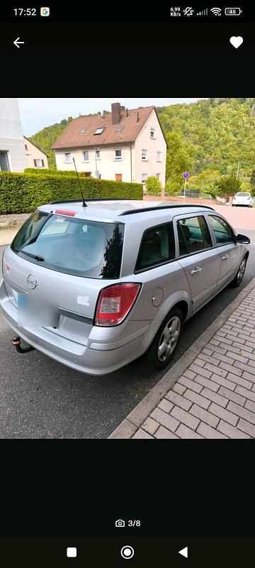 Gebraucht Opel Astra 110 PS (80 kW) 2008 Silber Kombi