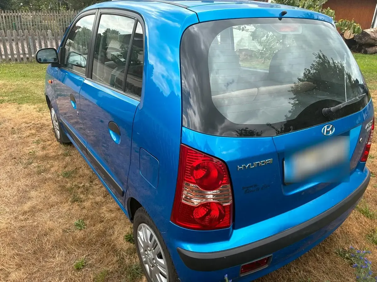 Gebraucht Hyundai Atos 63 PS (46 kW) 2007 Blau Kleinwagen