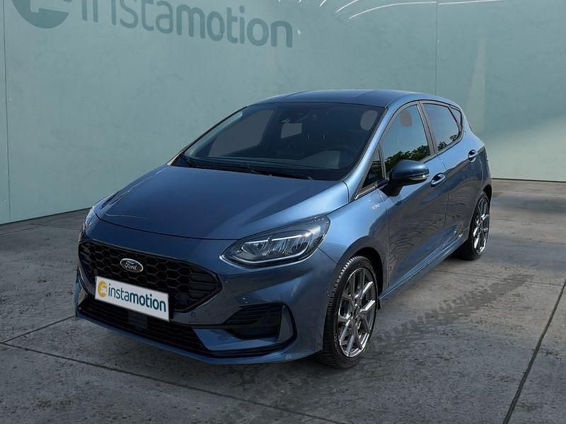 Blau Gebraucht 2023 Ford Fiesta Kleinwagen | 16.699 € (Fairer Preis) - Bild 1/4