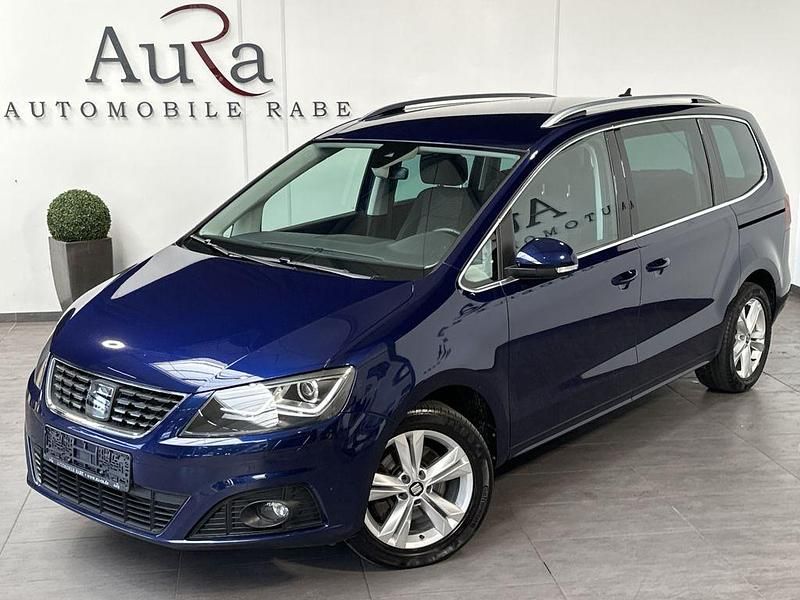 Atlantik blau Gebraucht 2020 Seat Alhambra XCELLENCE Van / Kleinbus | 27.449 € (Guter Preis) - Bild 1/4