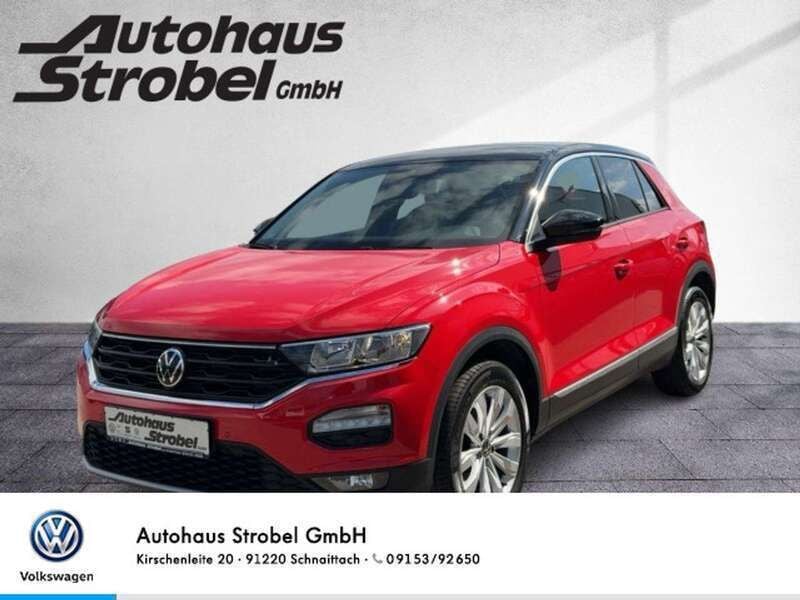 Flash rot Gebraucht 2021 VW T-Roc Sport SUV | 22.990 € (Fairer Preis) - Bild 1/3