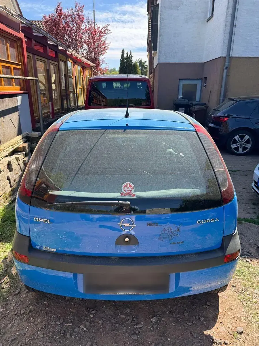 Gebraucht Opel Corsa 58 PS (42 kW) 2001 Blau Kleinwagen