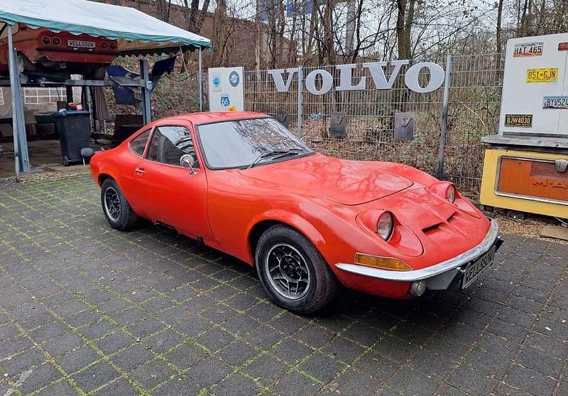 Gebraucht Opel GT 90 PS (66 kW) 1970 Rot Coupé