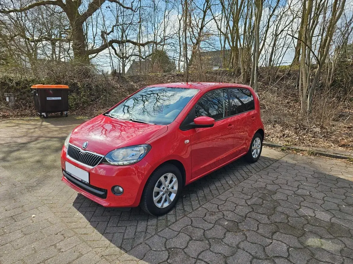 Gebraucht Skoda Citigo Style 60 PS (44 kW) 2017 Rot Kleinwagen
