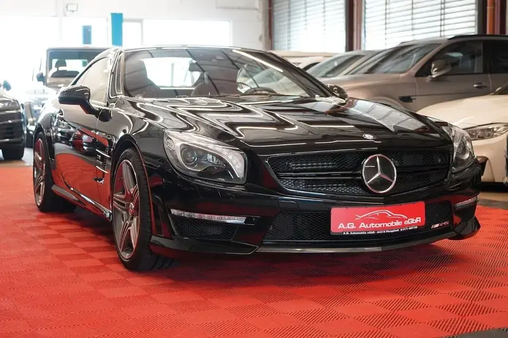 Gebraucht Mercedes SL63 AMG AMG 585 PS (430 kW) 2014 Schwarz Cabrio