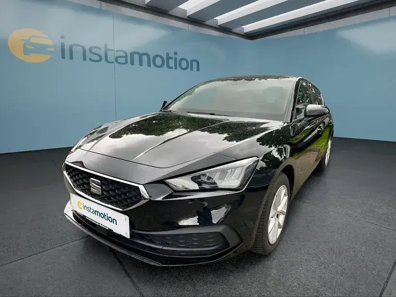 Gebraucht Seat Leon Style 110 PS (80 kW) 2020 Schwarz Kleinwagen