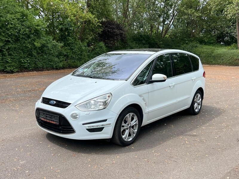 Weiß Gebraucht 2014 Ford S-MAX S Van / Kleinbus | 9.899 € (Fairer Preis) - Bild 1/4