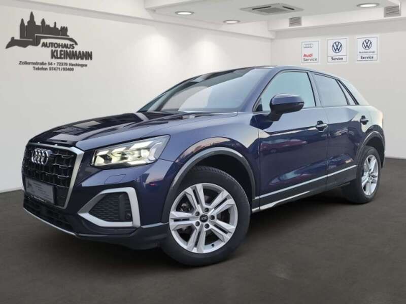 Navarrablau metallic Gebraucht 2024 Audi Q2 Advanced Plus SUV | 31.480 € (Teuer) - Bild 1/4