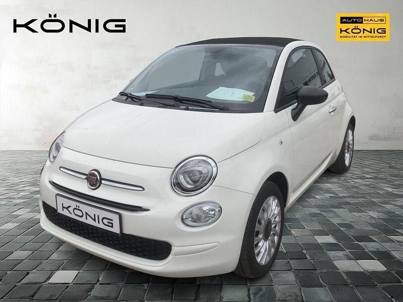 Weiß Gebraucht 2023 Fiat 500C Cabrio | 16.490 € (Fairer Preis) - Bild 1/4
