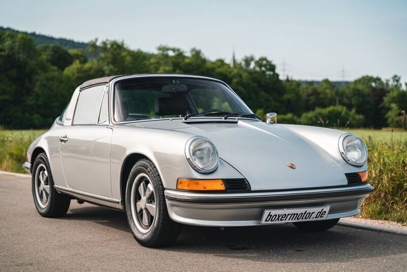 Gebraucht Porsche 911 140 PS (102 kW) 1973 Silber Cabrio