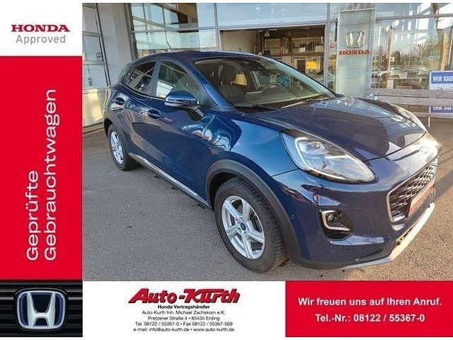Gebraucht Ford Puma Titanium 125 PS (91 kW) 2020 Blazer blau SUV