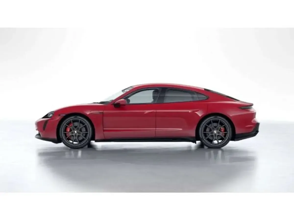 Second-hand Porsche Taycan GTS 439 kW (598 CP) 2023 Roșu Berlinǎ