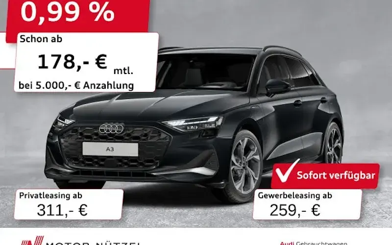 Gebraucht Audi A3 Advanced 204 PS (150 kW) 2025 Limousine