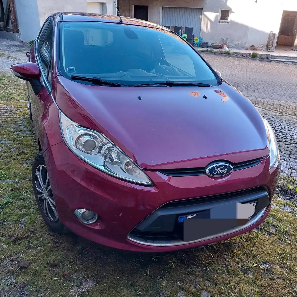 Gebraucht Ford Fiesta Titanium 97 PS (71 kW) 2009 Rot Limousine