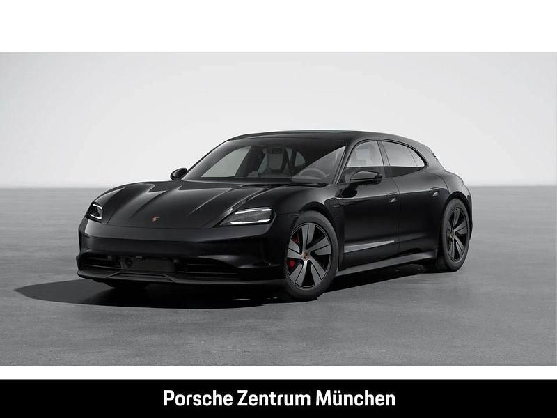 Tiefschwarzmetallic Gebraucht 2024 Porsche Taycan 4S Sport Turismo Limousine | 105.000 € - Bild 1/4