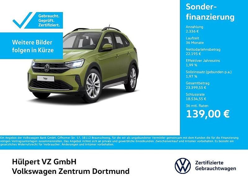 Grün Gebraucht 2024 VW Taigo Life SUV | 24.531 € (Guter Preis) - Bild 1/4