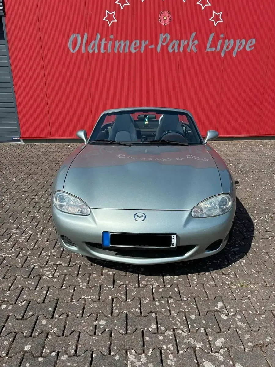 Gebraucht Mazda MX5 110 PS (80 kW) 2002 Silber Cabrio