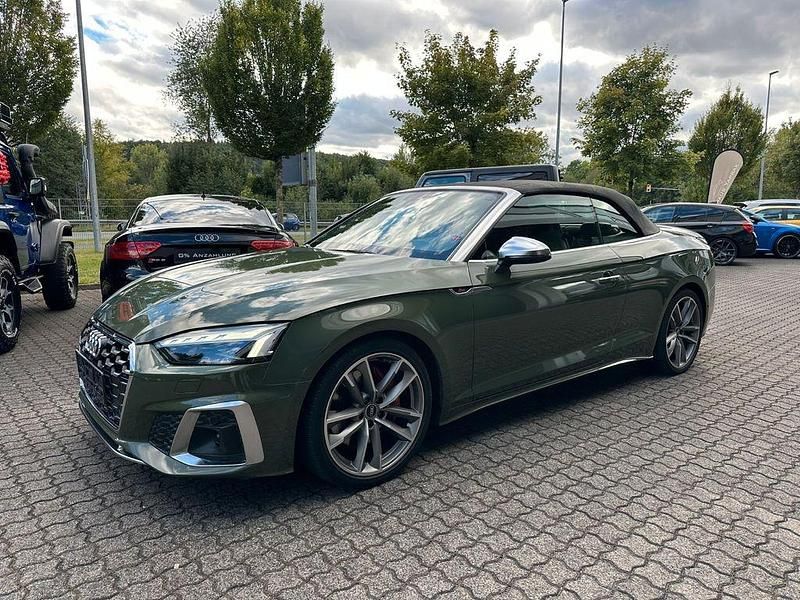 Grün Gebraucht 2021 Audi S5 Cabriolet Sport Cabrio | 49.990 € (Etwas zu teuer) - Bild 1/4