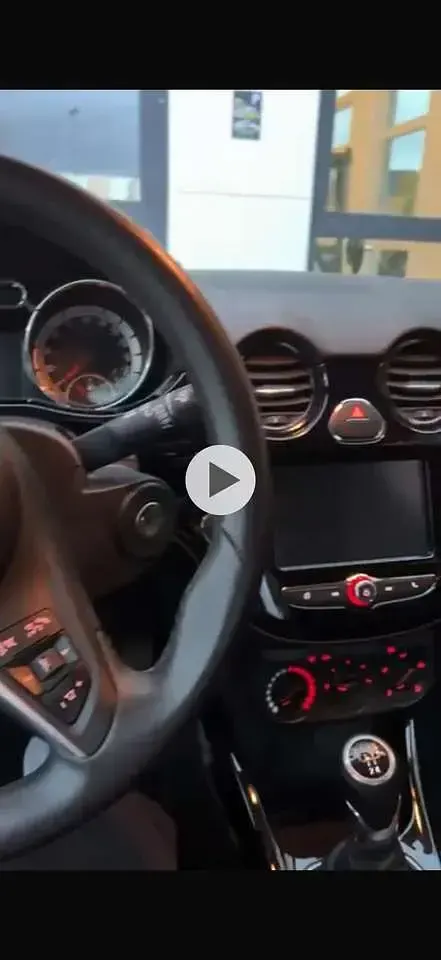 Gebraucht Opel Adam Glam 87 PS (63 kW) 2018 Schwarz Kleinwagen