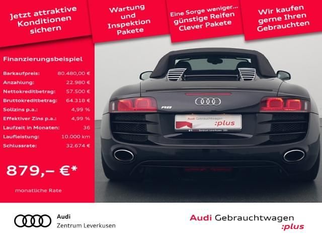Gebraucht Audi R8 Coupé Advanced 525 PS (386 kW) 2011 Schwarz / phantomschwarz Coupé