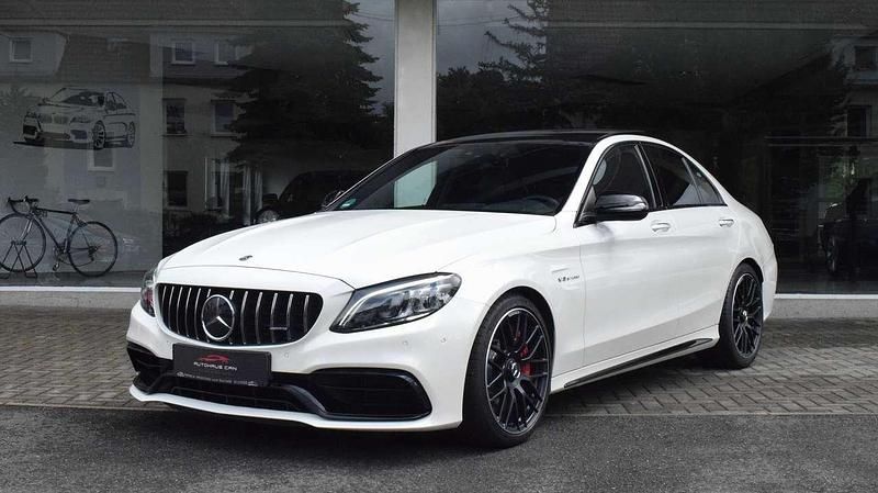 Designo diamant bright Gebraucht 2019 Mercedes C63 AMG AMG Limousine | 58.900 € - Bild 1/4