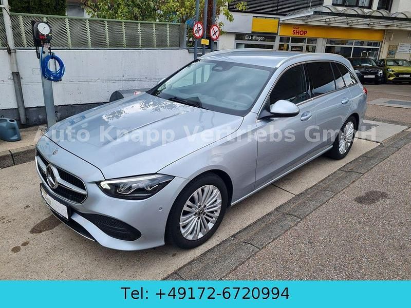 Hightechsilber Gebraucht 2023 Mercedes C220 Avantgarde Kombi | 34.990 € (Fairer Preis) - Bild 1/4