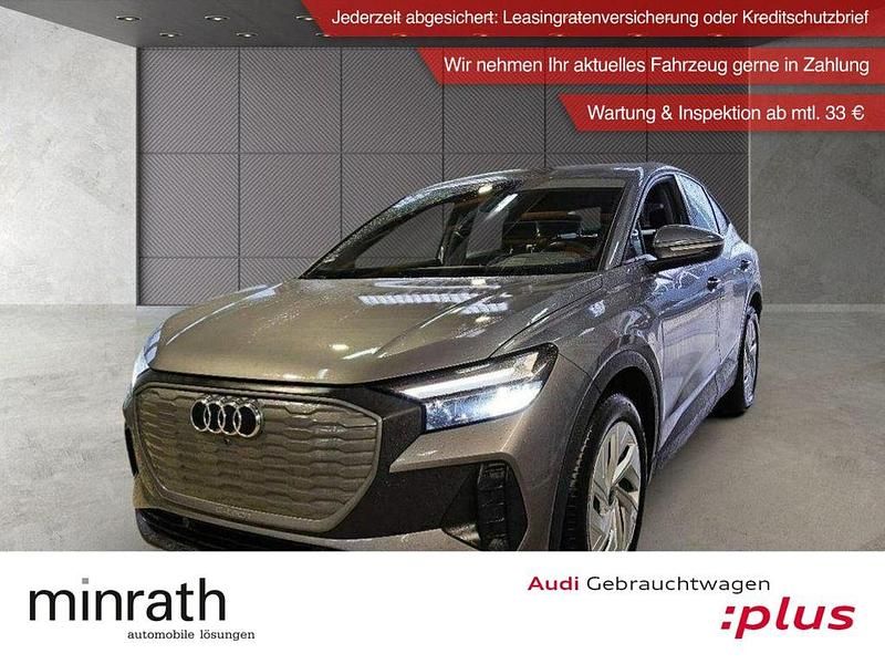 Grau Gebraucht 2023 Audi Q4 Sportback e-tron Basis SUV | 25.880 € (Guter Preis) - Bild 1/4