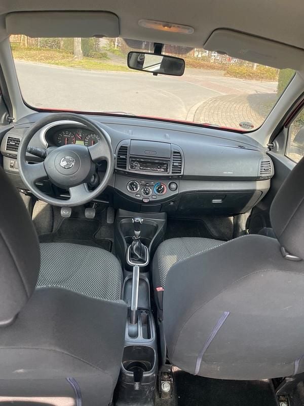 Gebraucht Nissan Micra 65 PS (47 kW) 2010 Rot Kleinwagen