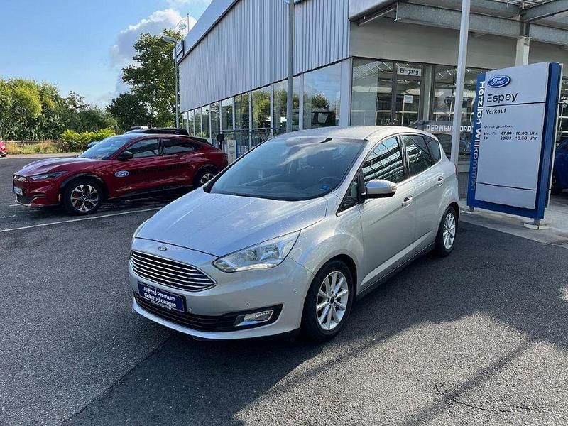 Gebraucht Ford C-MAX Titanium 101 PS (74 kW) 2016 Polarsilber metallic Van / Kleinbus