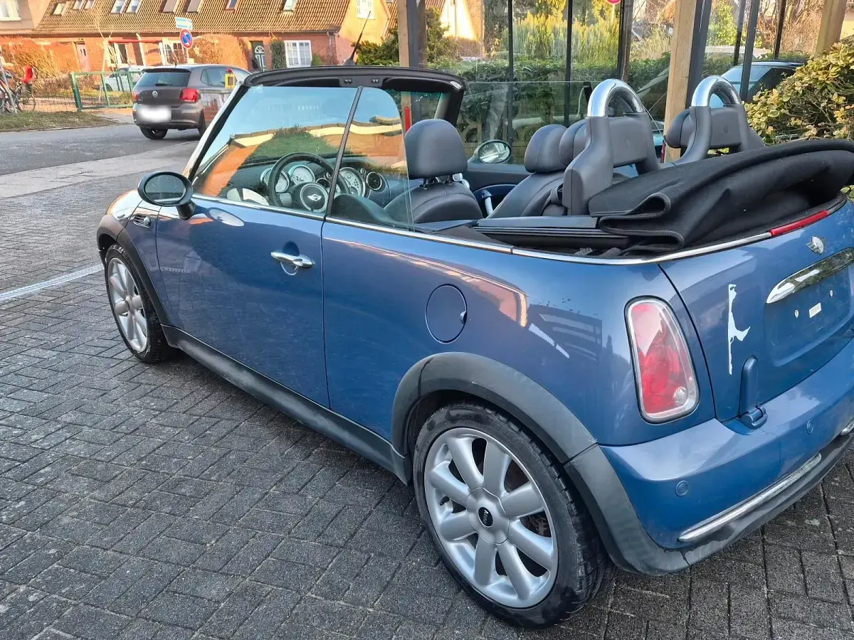 Second-hand Mini Cooper Cabriolet 116 CP (85 kW) 2004 Albastru Cabrio