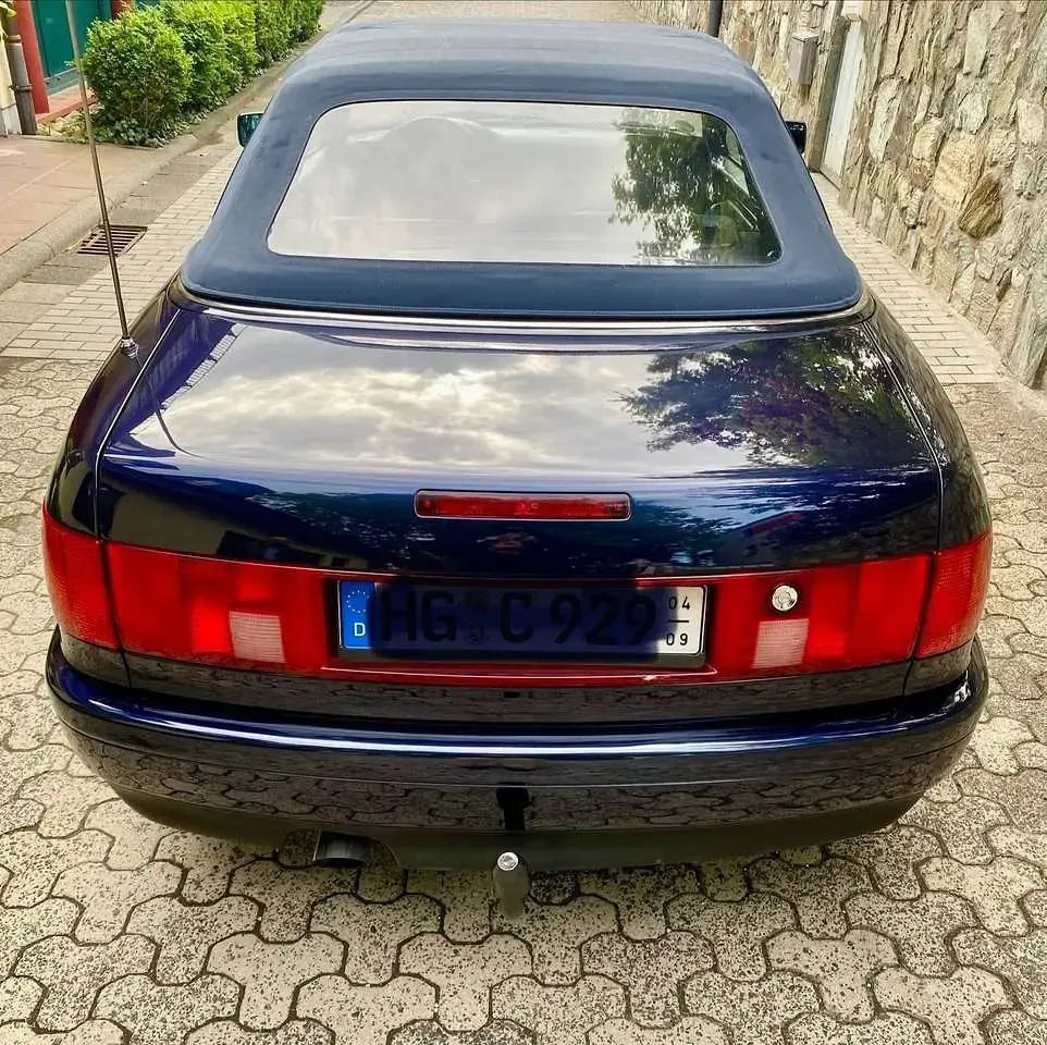 Gebraucht Audi Cabriolet 116 PS (85 kW) 1996 Blau Cabrio