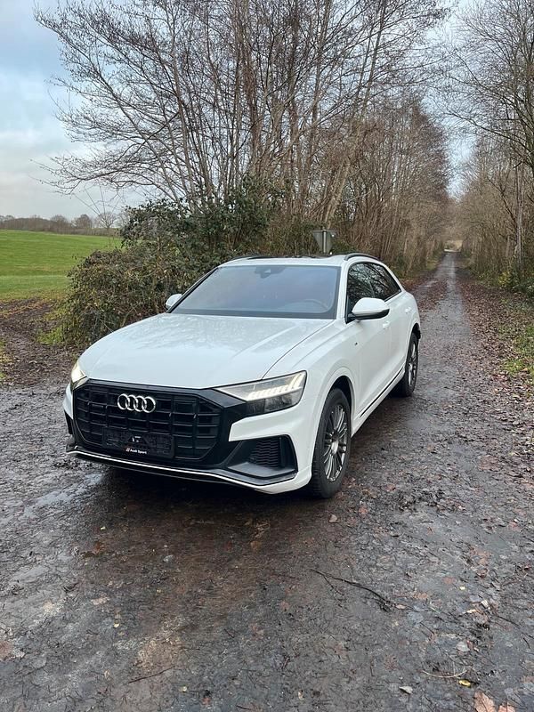 Gebraucht Audi Q8 S-Line 286 PS (210 kW) 2018 Weiß SUV