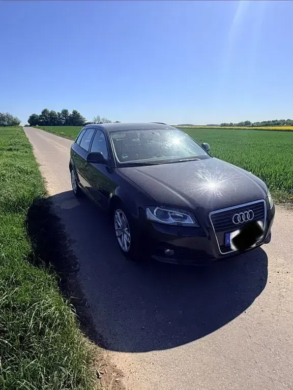 Usata Audi A3 Attraction 105 CV (77 kW) 2009 Nero Utilitaria