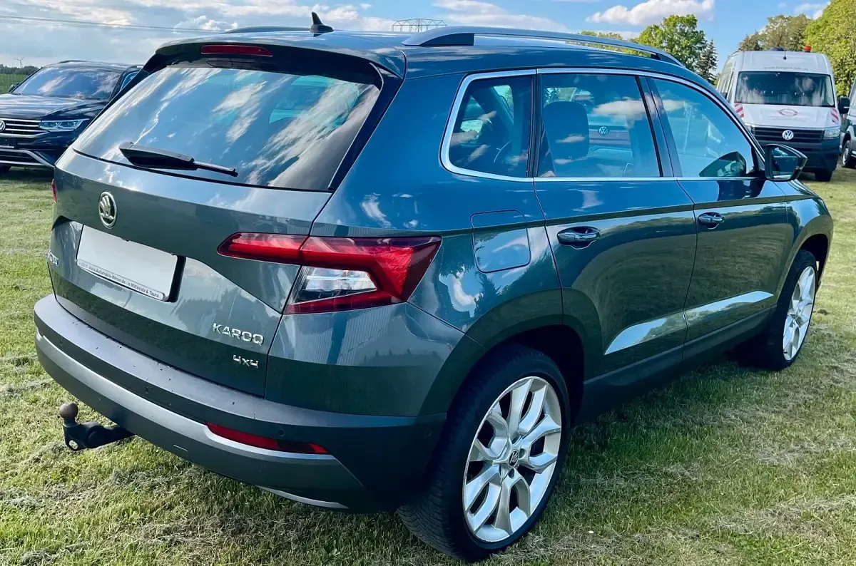 Gebraucht Skoda Karoq 150 PS (110 kW) 2018 Grau SUV