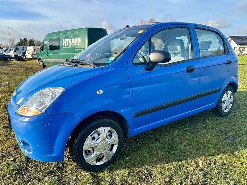 Blau Gebraucht 2008 Chevrolet Matiz Kleinwagen | 800 € (Superpreis) - Bild 1/4