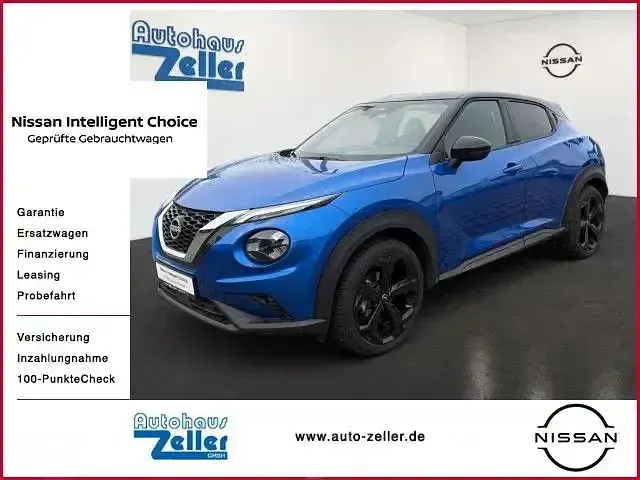 Second-hand Nissan Juke Tekna 114 CP (83 kW) 2025 Albastru SUV