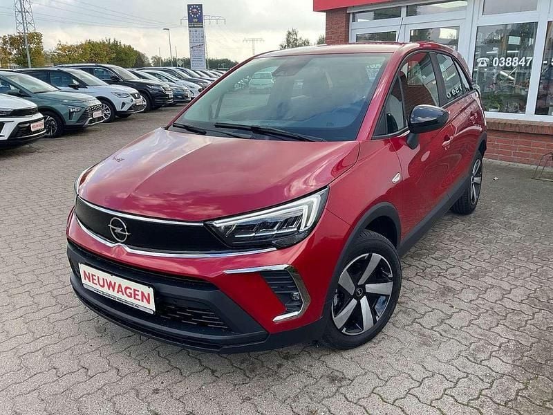 Chili rot/kardio rot Gebraucht 2022 Opel Crossland X Edition SUV | 22.995 € (Teuer) - Bild 1/4