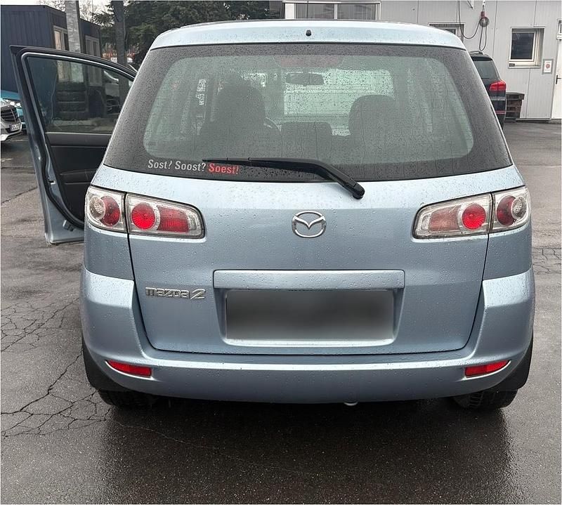 Gebraucht Mazda 2 80 PS (58 kW) 2007 Blau Kleinwagen