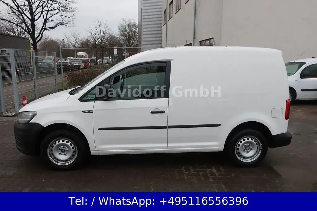 Gebraucht VW Caddy 102 PS (75 kW) 2018 Weiß Van / Kleinbus