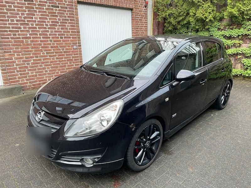 Gebraucht Opel Corsa OPC 87 PS (63 kW) 2010 Schwarz Kleinwagen