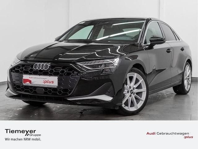 Mythosschwarz metallic Gebraucht 2025 Audi A3 Advanced Plus Limousine | 41.170 € - Bild 1/2