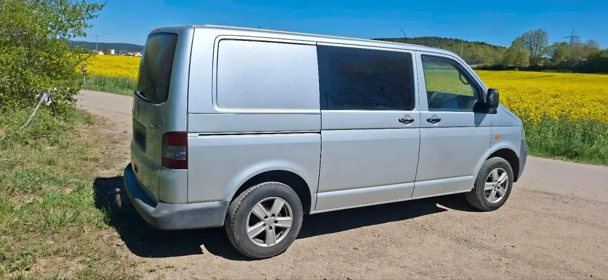 Usata VW Transporter 174 CV (127 kW) 2004 Argento Furgone