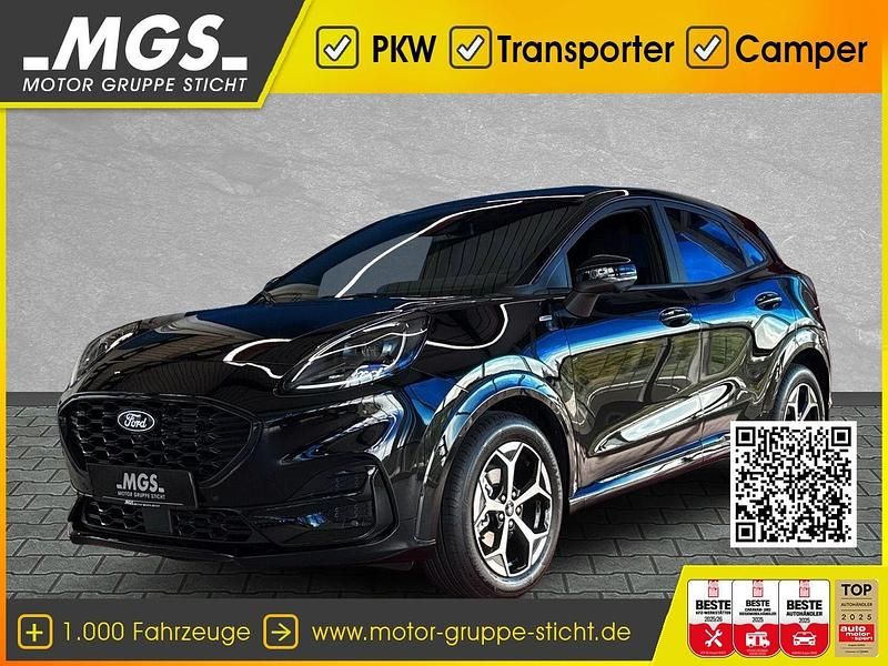 Agate black metallic Neu 2025 Ford Puma ST-Line SUV | 28.590 € (Fairer Preis) - Bild 1/4